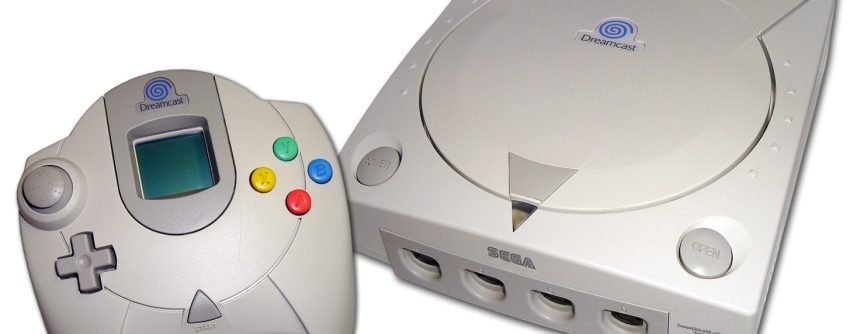 Dreamcast console en controller