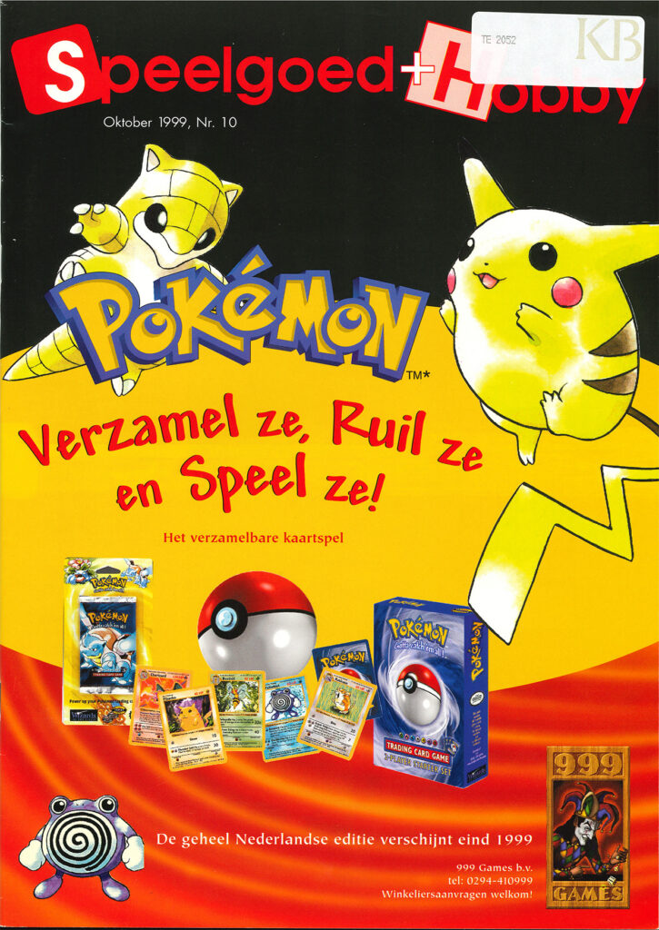 Cover van Speelgoed+Hobby, Oktober 1999, Nr 10